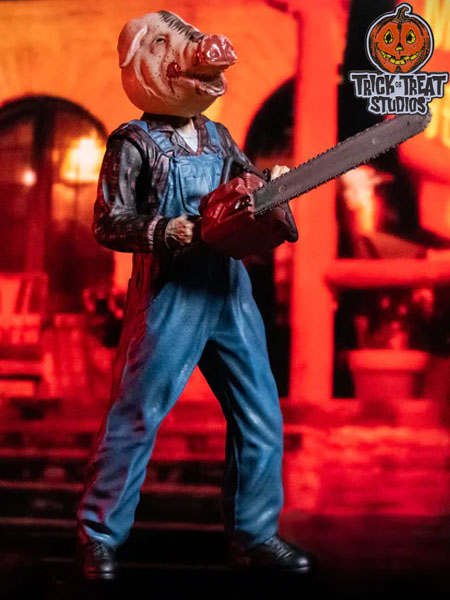 Trick or Treat Studios Scream Greats Motel Hell Farmer Vincent 8 Inch Scale Action Figure